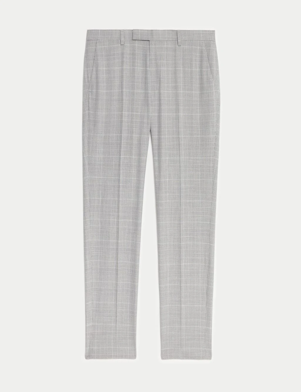 Slim Fit Prince Of Wales Check Suit Trousers 13 Slim Fit Prince Of Wales Check Suit Trousers - Image 13