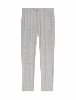 Slim Fit Prince Of Wales Check Suit Trousers 20 Slim Fit Prince Of Wales Check Suit Trousers -Marksandspencer Sale Store slim fit prince of wales check suit trousers