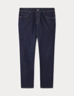 Hackett Slim Fit Pure Cotton 5 Pocket Jeans -Marksandspencer Sale Store slim fit pure cotton 5 pocket jeans 5