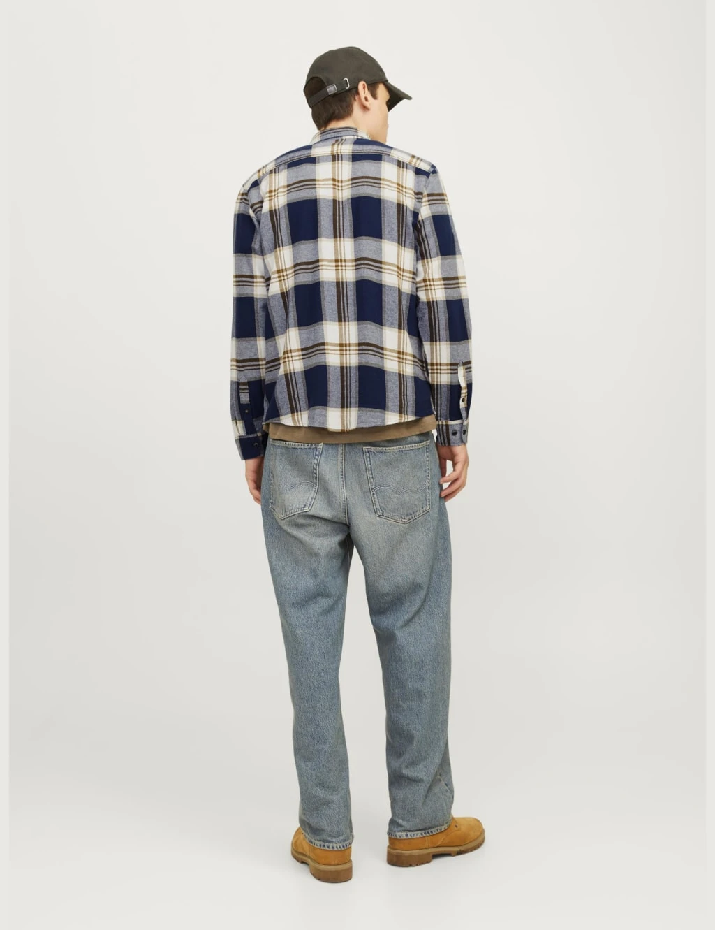 Jack & Jones Slim Fit Pure Cotton Checked Overshirt 20 Jack & Jones Slim Fit Pure Cotton Checked Overshirt - Image 20