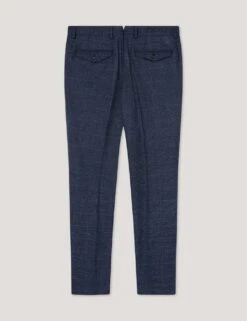 Hackett Slim Fit Pure Cotton Checked Trousers -Marksandspencer Sale Store slim fit pure cotton checked trousers 7