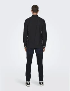 Only & Sons Slim Fit Pure Cotton Flannel Shirt -Marksandspencer Sale Store slim fit pure cotton flannel shirt 7