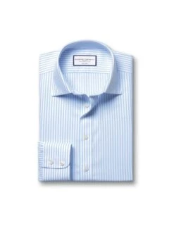 Slim Fit Pure Cotton Striped Oxford Shirt -Marksandspencer Sale Store slim fit pure cotton striped oxford shirt 10