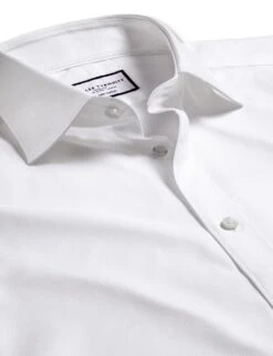 Slim Fit Pure Cotton Twill Oxford Shirt -Marksandspencer Sale Store slim fit pure cotton twill oxford shirt 8