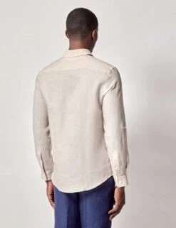 Slim Fit Pure Linen Utility Shirt -Marksandspencer Sale Store slim fit pure linen utility shirt 10