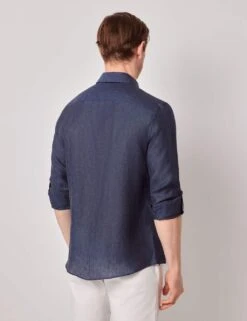 Slim Fit Pure Linen Utility Shirt -Marksandspencer Sale Store slim fit pure linen utility shirt 6