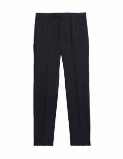 Slim Fit Pure Wool Herringbone Suit Trousers -Marksandspencer Sale Store slim fit pure wool herringbone suit trousers