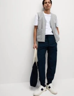 Slim Fit Ripstop Cargo Trousers -Marksandspencer Sale Store slim fit ripstop cargo trousers 13