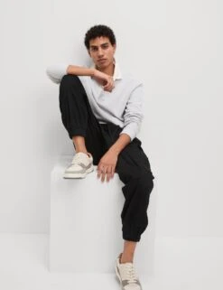 Slim Fit Ripstop Cargo Trousers -Marksandspencer Sale Store slim fit ripstop cargo trousers 9