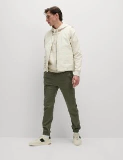 Slim Fit Stretch Cuffed Cargo Trousers -Marksandspencer Sale Store slim fit stretch cuffed cargo joggers 7