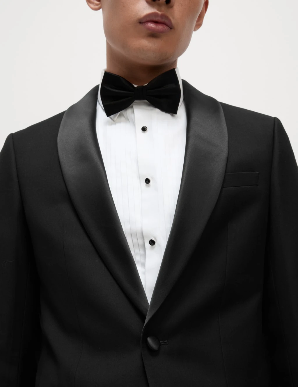 Slim Fit Shawl Collar Stretch Tuxedo Jacket 12 Slim Fit Shawl Collar Stretch Tuxedo Jacket - Image 12