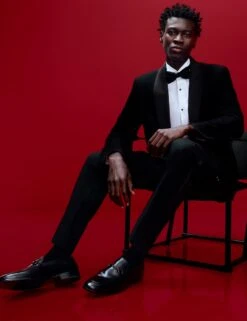 Slim Fit Shawl Collar Stretch Tuxedo Jacket 29 Slim Fit Shawl Collar Stretch Tuxedo Jacket -Marksandspencer Sale Store slim fit stretch tuxedo jacket 6