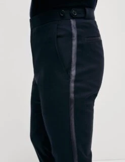 Slim Fit Stretch Tuxedo Trousers -Marksandspencer Sale Store slim fit stretch tuxedo trousers 17