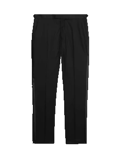 Slim Fit Stretch Tuxedo Trousers -Marksandspencer Sale Store slim fit stretch tuxedo trousers