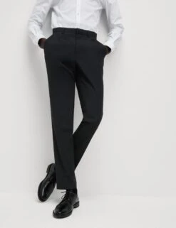 Slim Fit Machine Washable Suit Trousers -Marksandspencer Sale Store slim fit suit trousers 2