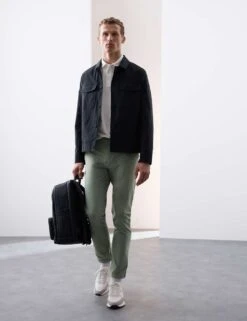 Slim Fit Technical Performance Chinos -Marksandspencer Sale Store slim fit technical chinos 9