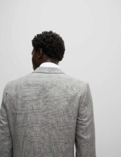 Slim Fit Wool Blend Check Suit Jacket 29 Slim Fit Wool Blend Check Suit Jacket -Marksandspencer Sale Store slim fit wool blend check suit jacket 13