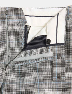 Slim Fit Wool Rich Check Suit Trousers -Marksandspencer Sale Store slim fit wool rich check suit trousers 9