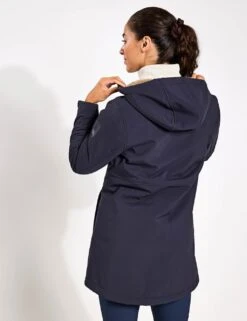 Jack Wolfskin Windland Longline Softshell Hooded Coat -Marksandspencer Sale Store softshell hooded longline coat 3