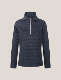 Regatta Solenne Striped Funnel Neck Half Zip Fleece -Marksandspencer Sale Store solenne striped funnel neck half zip fleece 5