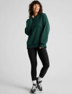 Beyond Yoga Solstice Cotton Rich Crew Neck Sweatshirt -Marksandspencer Sale Store solstice cotton rich crew neck sweatshirt 6