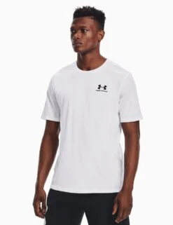Under Armour Sportstyle Cotton Rich Training T-Shirt -Marksandspencer Sale Store sportstyle cotton rich training t shirt 6