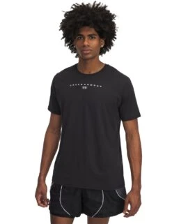 Under Armour Stacked Logo Cotton Rich Crew Neck T-Shirt -Marksandspencer Sale Store stacked logo cotton rich crew neck t shirt 3