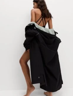 Stormwear™ Borg Lined Changing Robe -Marksandspencer Sale Store stormwear borg lined longline parka 5