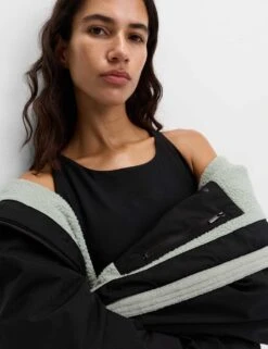 Stormwear™ Borg Lined Changing Robe -Marksandspencer Sale Store stormwear borg lined longline parka 7