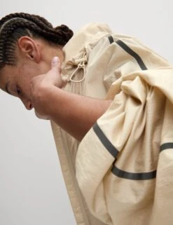 Packable Iridescent Hooded Parka With Stormwear™ -Marksandspencer Sale Store stormwear iridescent hooded parka 4