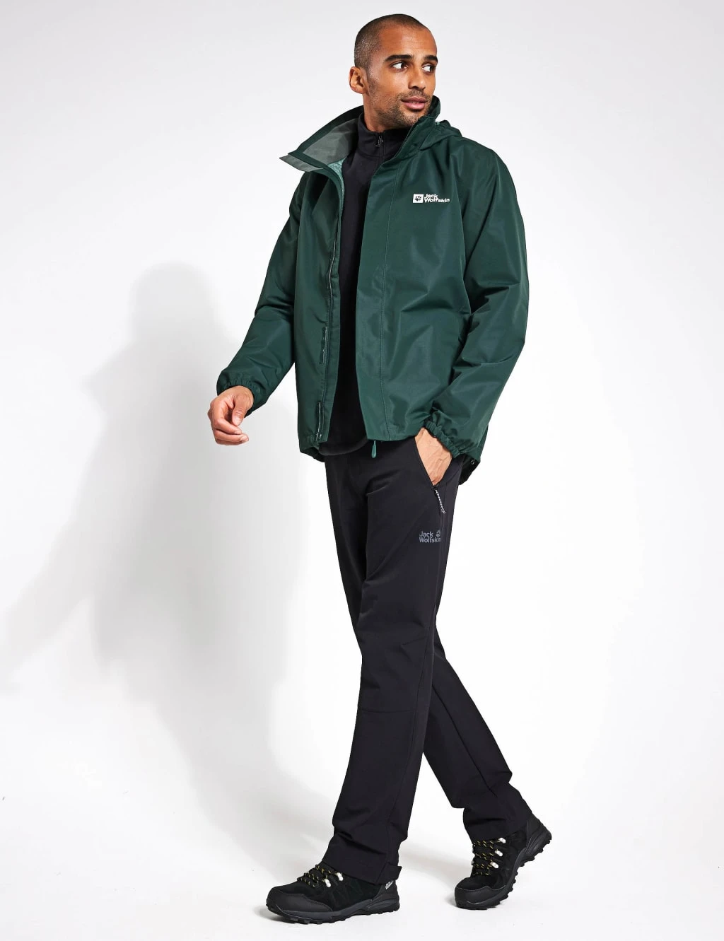 Jack Wolfskin Stormy Point 2L Waterproof Hooded Jacket 7 Jack Wolfskin Stormy Point 2L Waterproof Hooded Jacket - Image 7