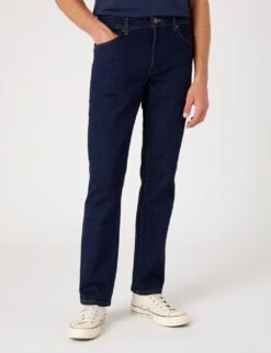 Wrangler Straight Fit 5 Pocket Jeans -Marksandspencer Sale Store straight fit 5 pocket jeans 7