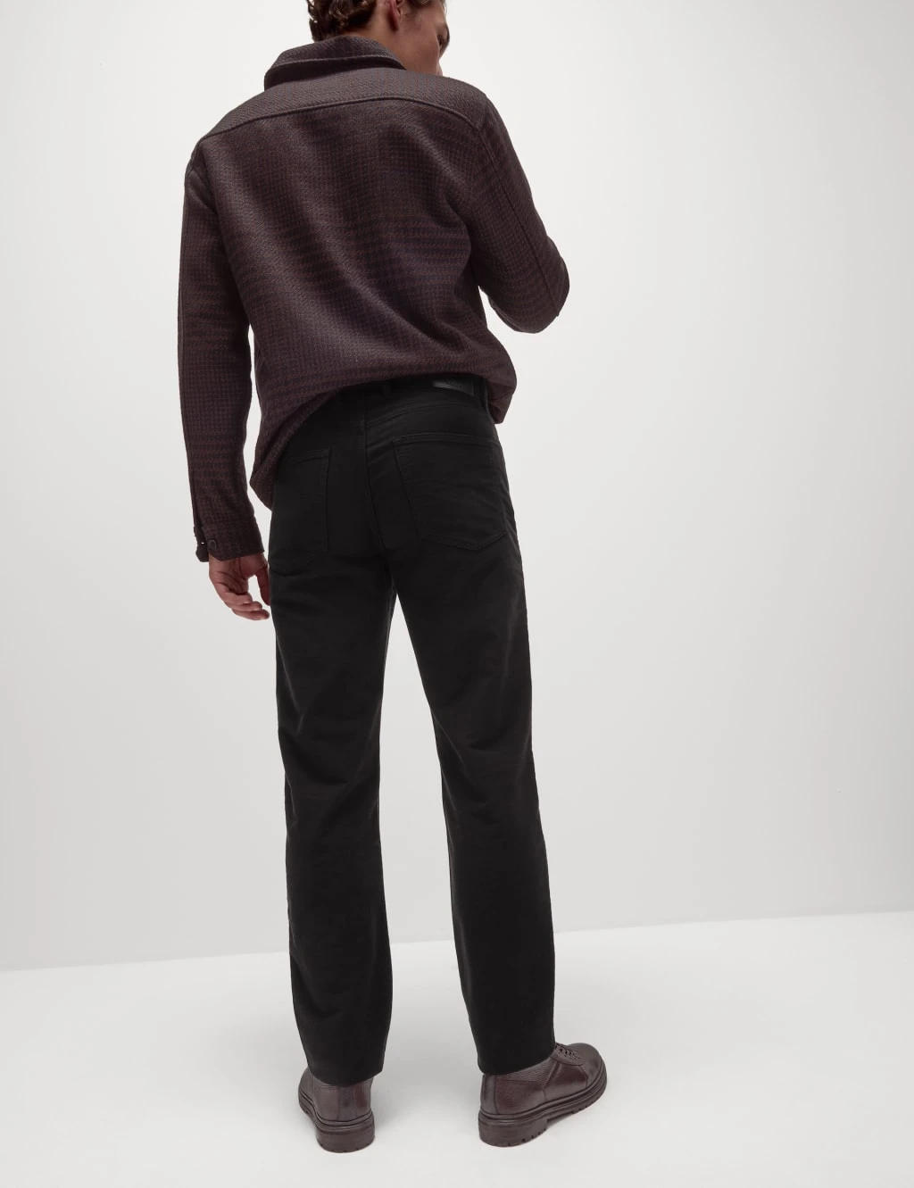 Regular Fit Italian Moleskin 5 Pocket Trousers 10 Regular Fit Italian Moleskin 5 Pocket Trousers - Image 10