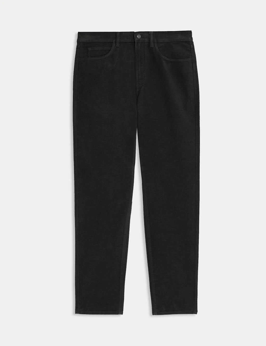 Regular Fit Italian Moleskin 5 Pocket Trousers 7 Regular Fit Italian Moleskin 5 Pocket Trousers - Image 7
