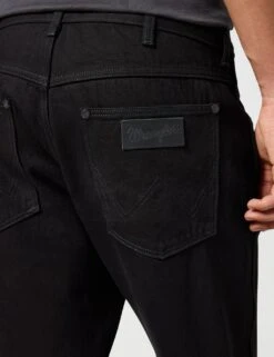 Wrangler Straight Fit Pure Cotton 5 Pocket Jeans -Marksandspencer Sale Store straight fit pure cotton 5 pocket jeans 8