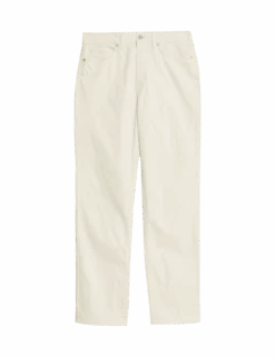 Straight Fit Textured 5 Pocket Trousers -Marksandspencer Sale Store straight fit textured 5 pocket trousers 1