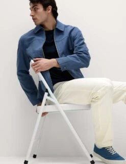 Straight Fit Textured 5 Pocket Trousers -Marksandspencer Sale Store straight fit textured 5 pocket trousers 11