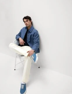 Straight Fit Textured 5 Pocket Trousers -Marksandspencer Sale Store straight fit textured 5 pocket trousers 12