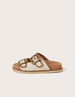 MONSOON Strappy Footbed Sandals -Marksandspencer Sale Store strappy footbed sandals 3