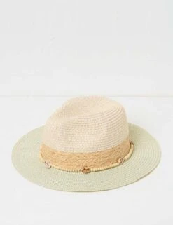 Straw Colour Block Fedora Hat -Marksandspencer Sale Store straw colour block fedora hat 2