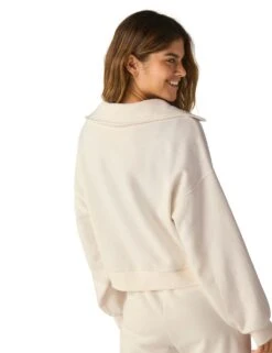 Beyond Yoga Street Smart Cotton Rich Collared Sweatshirt -Marksandspencer Sale Store street smart cotton rich collared sweatshirt 10