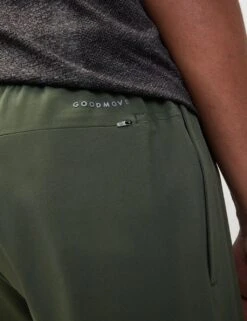 Stretch Drawstring Zip Pocket Joggers -Marksandspencer Sale Store stretch drawstring zip pocket joggers 6