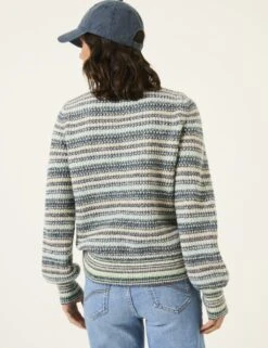 Striped Crew Neck Jumper -Marksandspencer Sale Store striped crew neck jumper 7