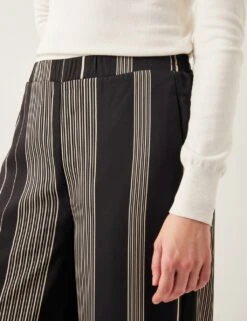 MONSOON Striped Straight Leg Trousers -Marksandspencer Sale Store striped straight leg trousers 6