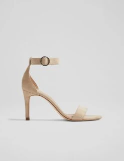 Suede Buckle Ankle Strap Stiletto Heel Sandals -Marksandspencer Sale Store suede buckle ankle strap stiletto heel sandals 7