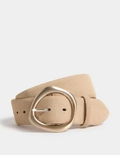 Suede Feature Buckle Jeans Belt -Marksandspencer Sale Store suede feature bucke jeans belt 2