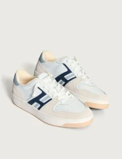 HOFF Suede Lace Up Trainers -Marksandspencer Sale Store suede lace up trainers 7