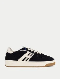 HOFF Suede Lace Up Trainers -Marksandspencer Sale Store suede lace up trainers 8