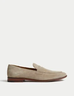 Suede Slip-On Loafers -Marksandspencer Sale Store suede slip on loafers 10