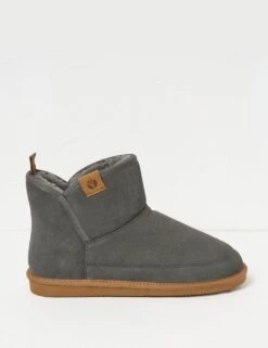 Suede Slipper Boots -Marksandspencer Sale Store suede slipper boots 3